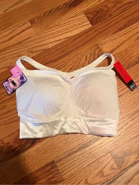 SPANX White Seamless Longline Bralette